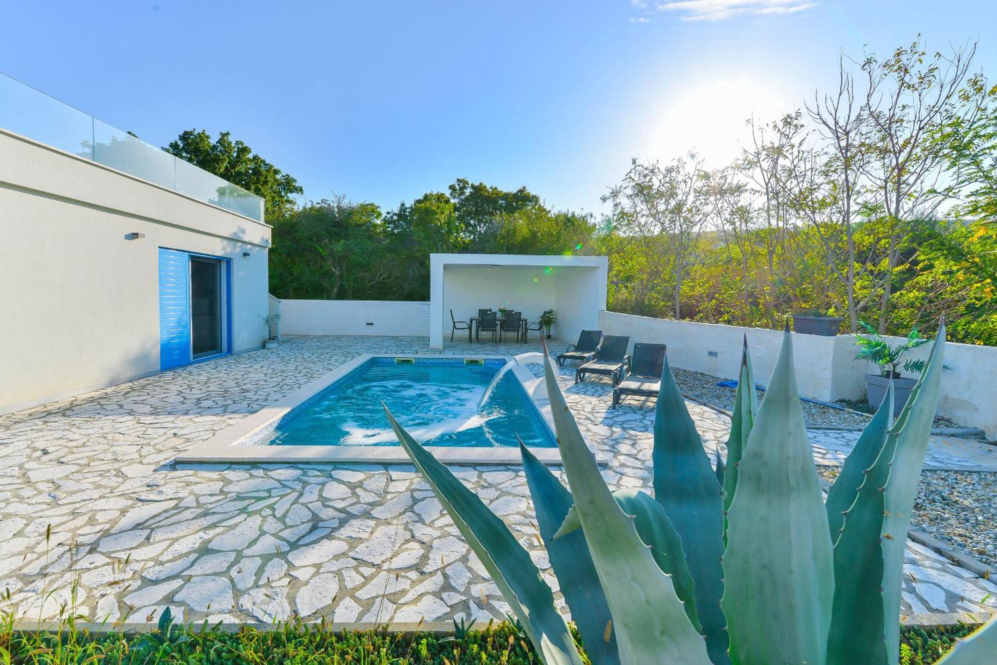 Villa Anna With Pool, Zadar County Vinjerac Ngoại thất bức ảnh